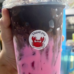 นมชมพูโกโก้หนึบ