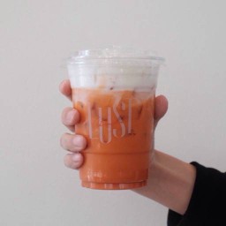 Iced Thai Tea Latte