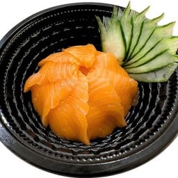 ข้าวหน้าปลาแซลมอน