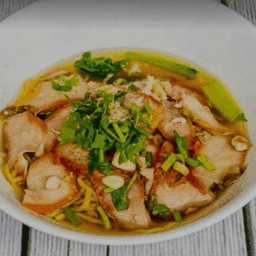 บะหมี่ปูหมูแดง