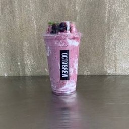 บลูเบอร์รี่โยเกิร์ตปั่น