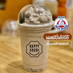 นมหมีโกโก้ปั่นโอริโอ้