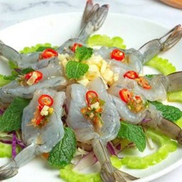 กุ้งแช่น้ำปลา