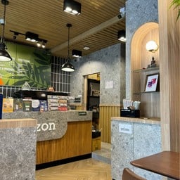 Café Amazon สถานีรถไฟห้วยแถลง