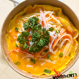 ข้าวไข่ข้นปูอัด