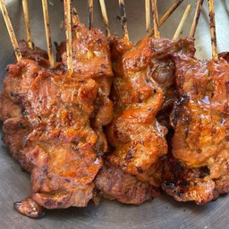 หมูหวาน ย่างซอส