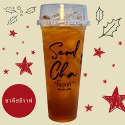 ชาพีชยีราฟ Bucket Peach Tea