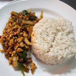 พริกเผา ไก่สับ