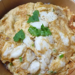ข้าวไข่เจียวปูก้อน