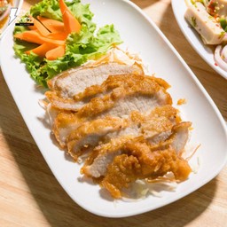 คอหมูทอด