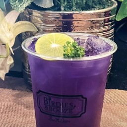 น้ำอัญชันมะนาวสด