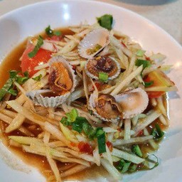 ตำหอยแครง