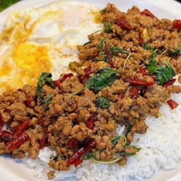 ข้าวกะเพราหมูสับ