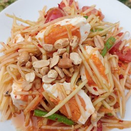 ตำไทยไข่เค็ม