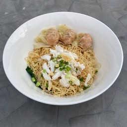 บะหมี่เกี๊ยวกุ้งเนื้อปู(แห้ง)