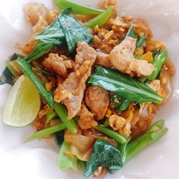 ผัดซีอิ้วหมูหมัก