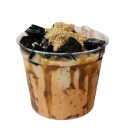 เฉาก๊วยชาไทยคาราเมล