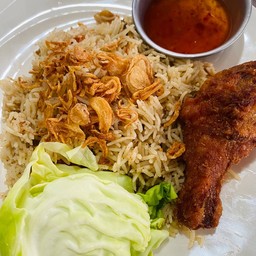 ข้าวมันอาราเบียไก่ทอด (ชิ้น)