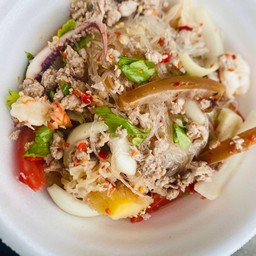 ยำวุ้นเส้นหมูสับ
