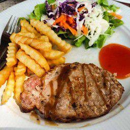 สเต็กเนื้อ