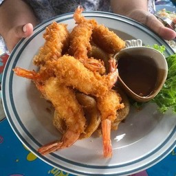 กุ้งชุบแป้งทอด