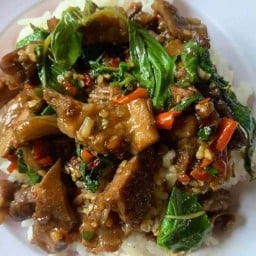 ไอซ์ครัวกากๆไข่เจียวธรรมดาหมายังไม่แดก 8