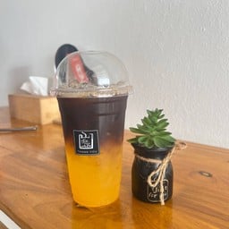 อเมริกาโน่ส้ม(ใส่แก้ว)