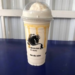 นมหมีปั่นคาราเมล