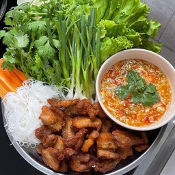 เมียงสามชั้นทอด