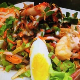 H01-ยำถั่วพูกุ้งสด