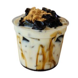 เฉาก๊วยนมสดคาราเมล