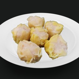 ขนมจีบกุ้ง 6 ชิ้น (STEAMED SHRIMP SHUMAI 6 PCS)