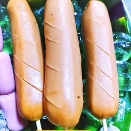 ไส้กรอกไก่หนังกรอบ