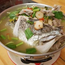 ต้มยำหัวปลากระพง