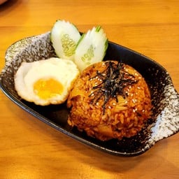 R3  ข้าวผัดกิมจิแฮม+ไข่ดาว