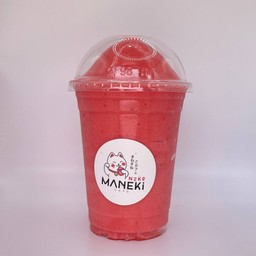 สตอเบอรี่ปั่น (Strawberry Smoothie)