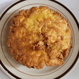 ข้าวไข่เจียวไก่สับ(ไข่ไก่2ใบ)