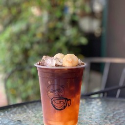 แบล็คลิ้นจี่ + อเมกาโน่