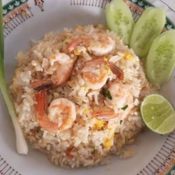 ข้าวผัดหอมๆกุ้ง