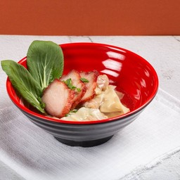 เกี๊ยวหมู หมูแดง