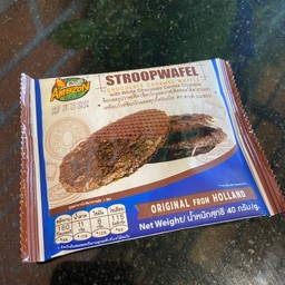 ช็อกโกแลตคาราเมลวาฟเฟิลเคลือบไวท์ช็อก