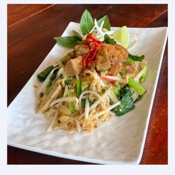 เฝอหมูผัดบางกอก (ธรรมดา)