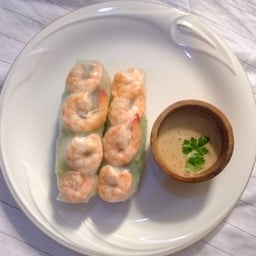 เกสร - สลัดโรล /  เมี่ยงหมู กุ้ง