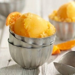 ไอศครีมน้ำส้มคั้นสด (ไม่มีนมและครีม) vegan