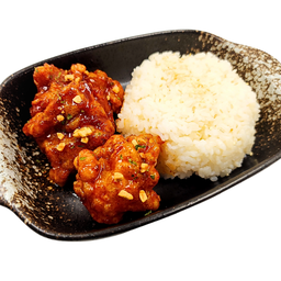 L1. ไก่ทอด 3 ชิ้น + ข้าว