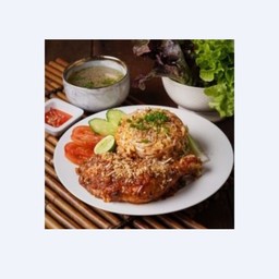 หัดเฝอน่องไก่อบบางกอก