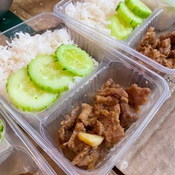 ข้าวกระเทียม(แบบผัด)