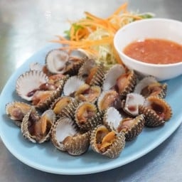 หอยแครงลวก