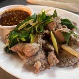 เนื้อน่องลายลวกจิ้ม