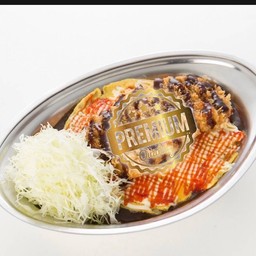 Omellette kurobuta Katsu ( Premium)